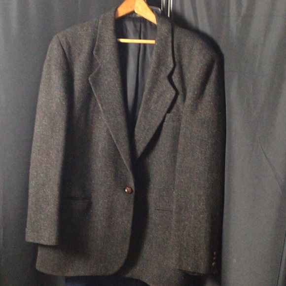 Orvis Harris Tweed ladies handwoven, Scottish wool vintage blazer made in USA - Picture 2 of 14